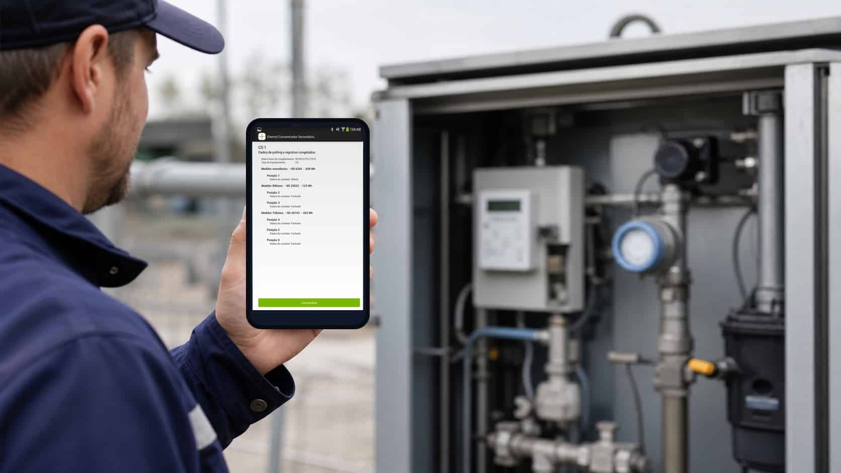 Sistema SGMP Mobile para a Landis+Gyr