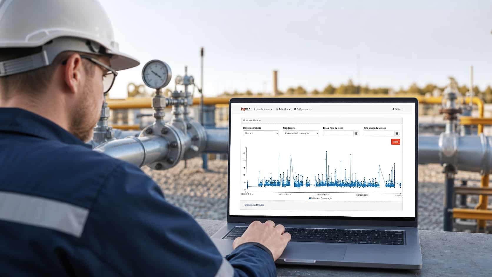 Sistema Web de Telemetria para a Compagás